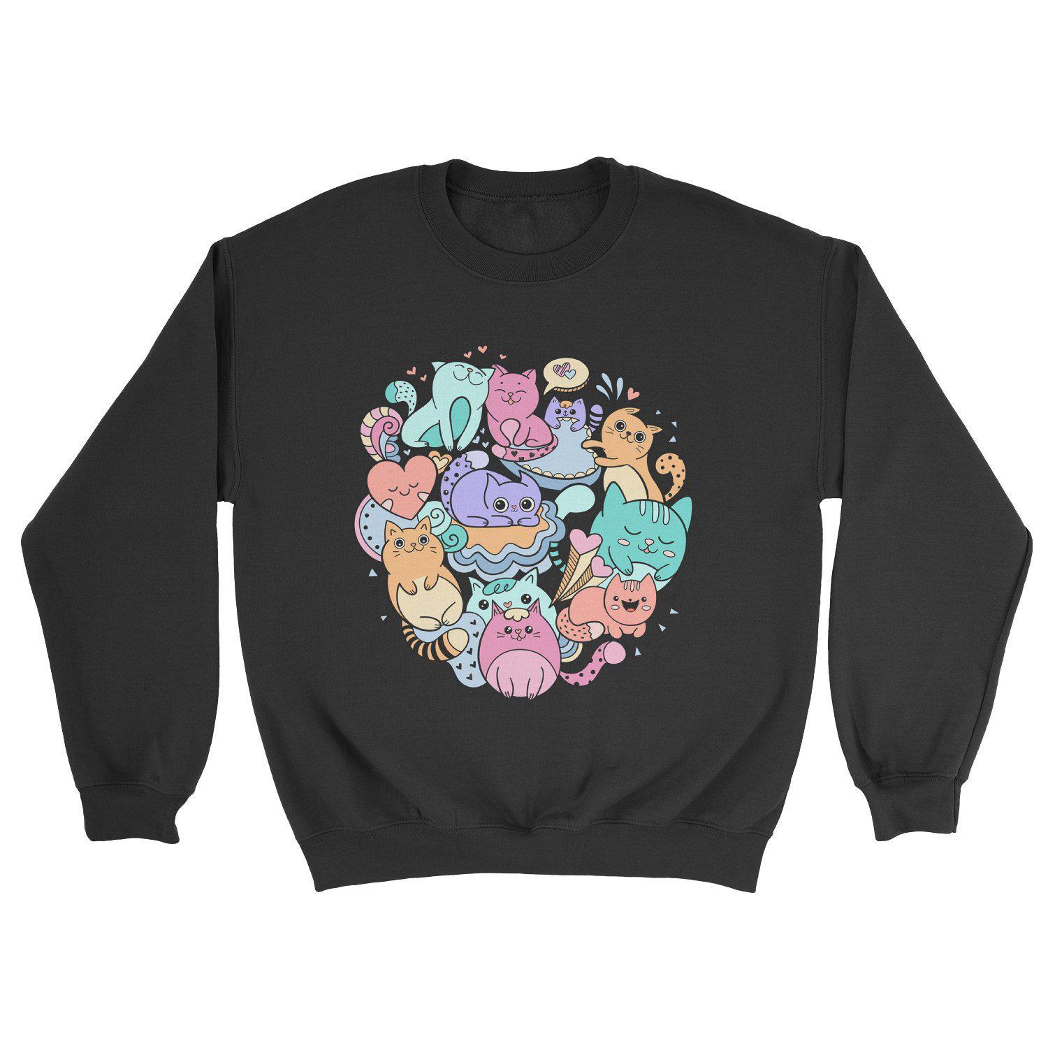 Graffiti Cats Sweatshirt