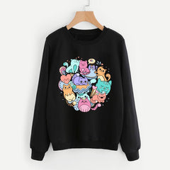 Graffiti Cats Sweatshirt
