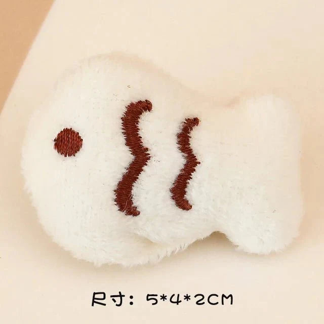Handsewn Cute Cartoon Cat Treat Toys (w/ Dried Catnip)