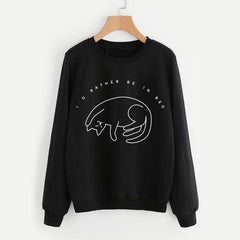 I'd Rather Be In Bed Sweatshirt