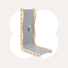 Modern Felt L-Shape Cat Scratcher