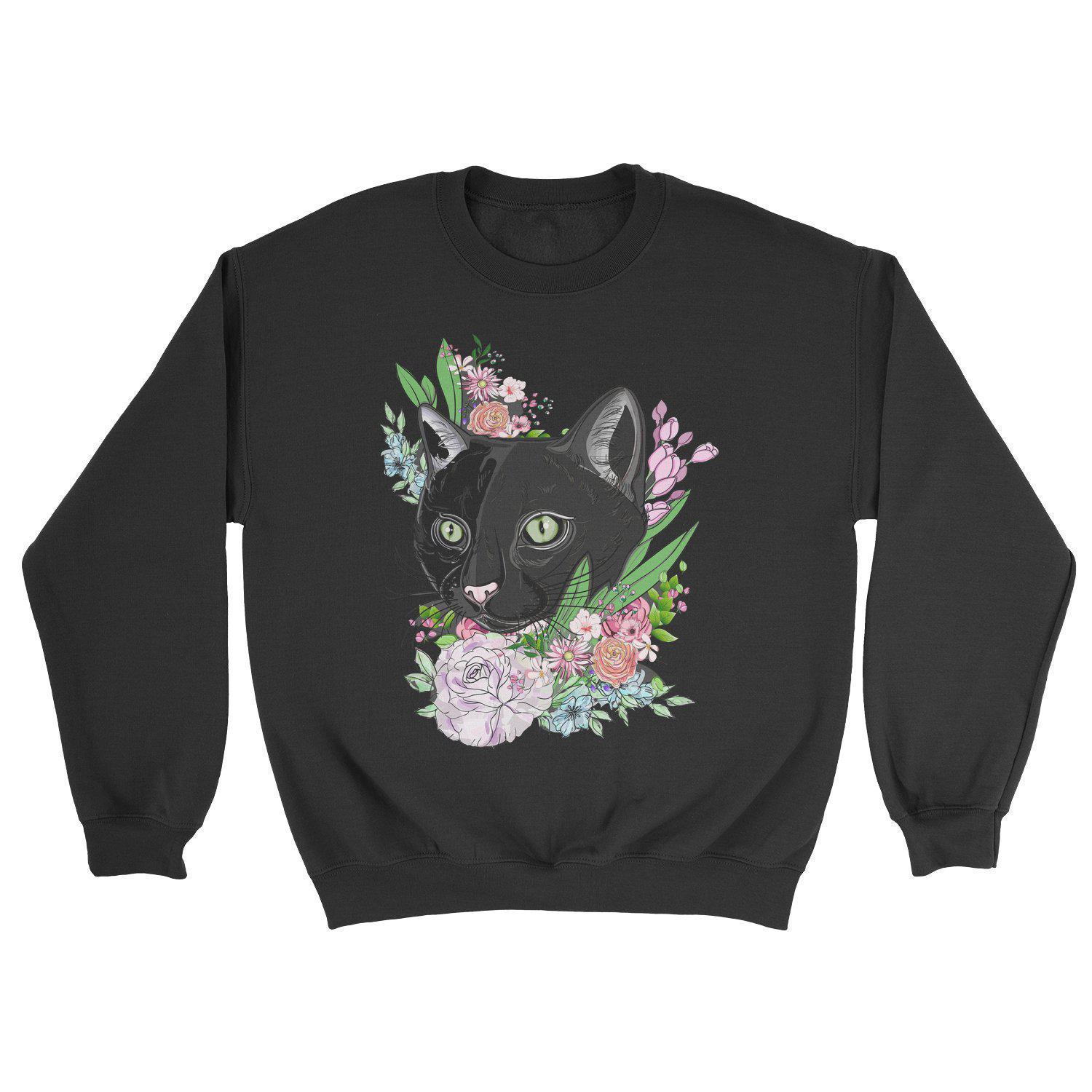 Love Black Cats Sweatshirt