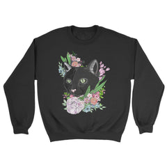 Love Black Cats Sweatshirt