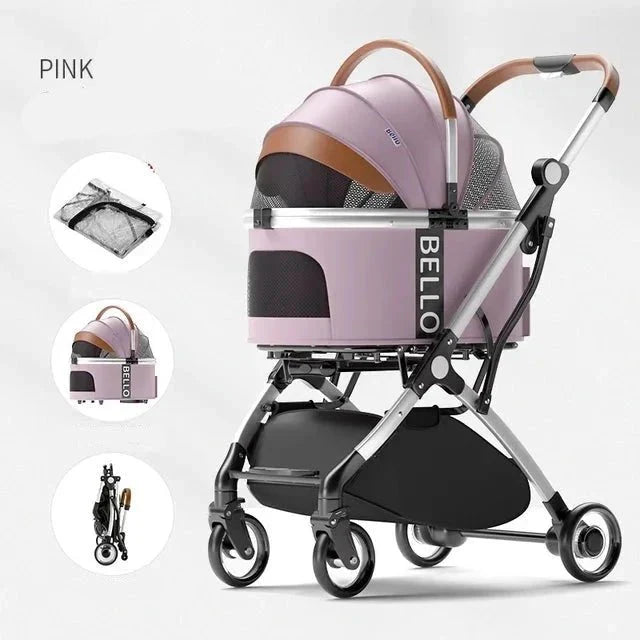 Oxford Detachable Pet Stroller