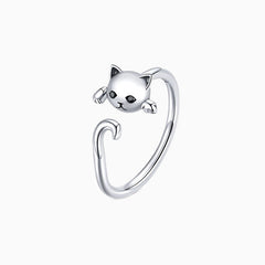 Hugging Cat Ring