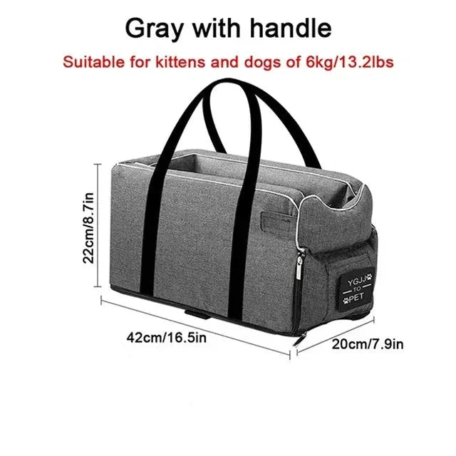 Portable Cat & Dog Travel Carrier for Central Control