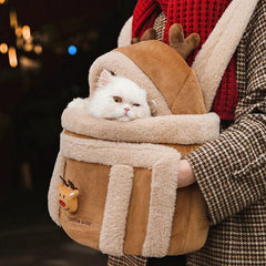 Portable Travel Kitty Pet Carrier Tummy Bag