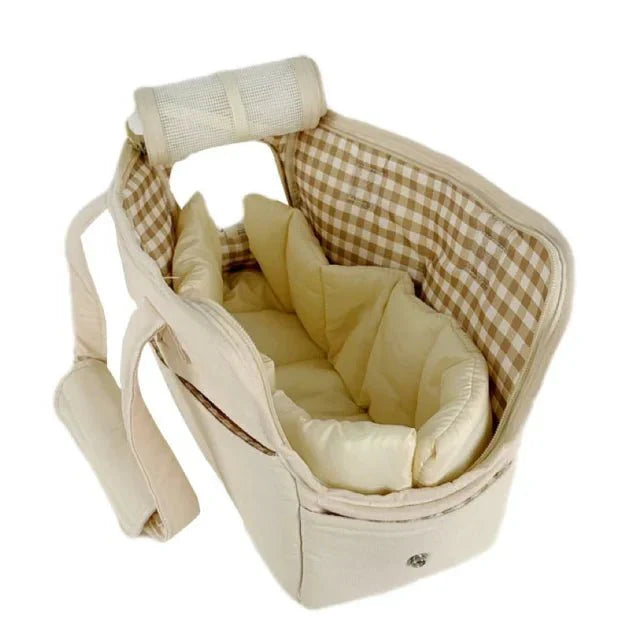 Puppy Go Out Portable Shoulder Handbag Dog Bag for Extremely Small Dogs