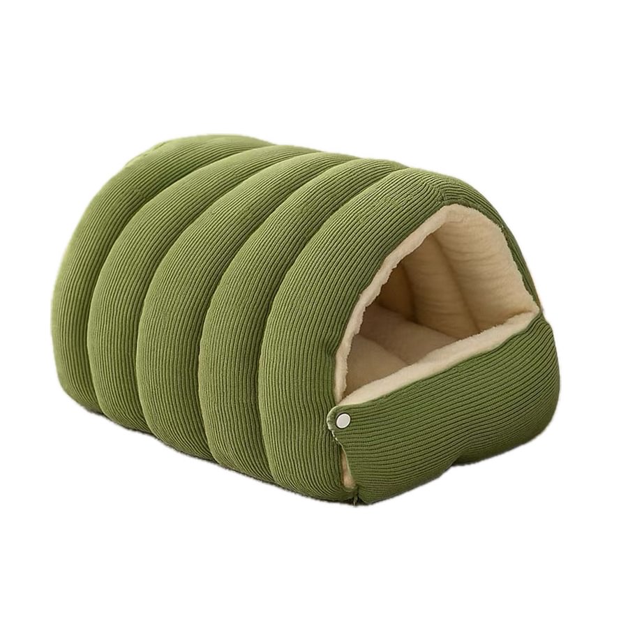 Cat Bed & Small Dog Bed with Cover Cave