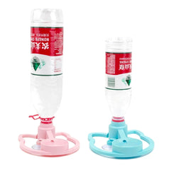 Cat water fountain · Automatic pet water dispenser · No electricity needed · Portable pet bowl · Mineral water bottle compatible