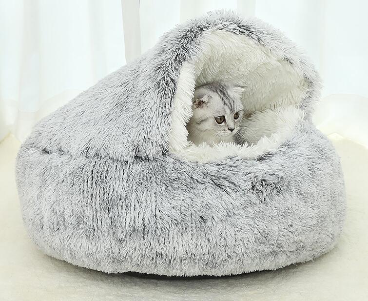 Soft Plush Round Cat Cove