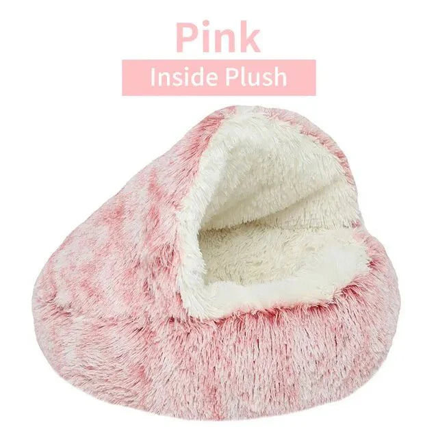 Soft Plush Round Cat Cove