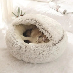 Soft Plush Round Cat Cove