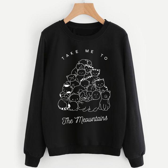 Take Me To The Meowntains Sweatshirt
