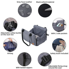 Thick Pet Detachable and Washable Car Seat Travel Carrier