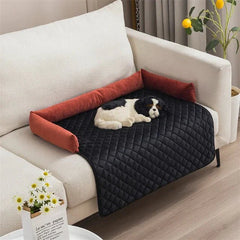 Velvet Quilted Sofa Blanket Bed and Couch Protector