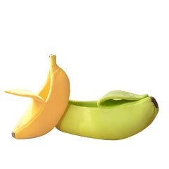 Warm Banana Shaped Portable Cat Bed