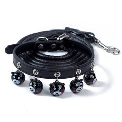 Winnie-The-Pooh Cartoon Bells Pet Collar and Leash Set