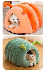 Winter Caterpillar Nook Bed